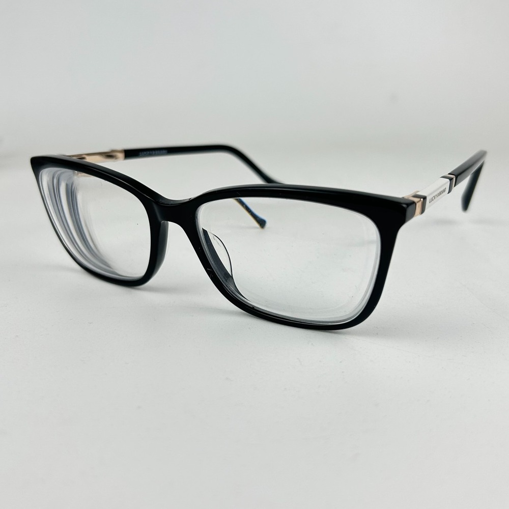 Lucky Brand D225 Women Eyeglasses Frame Black Plastic Full Rim 54-16-140 mm